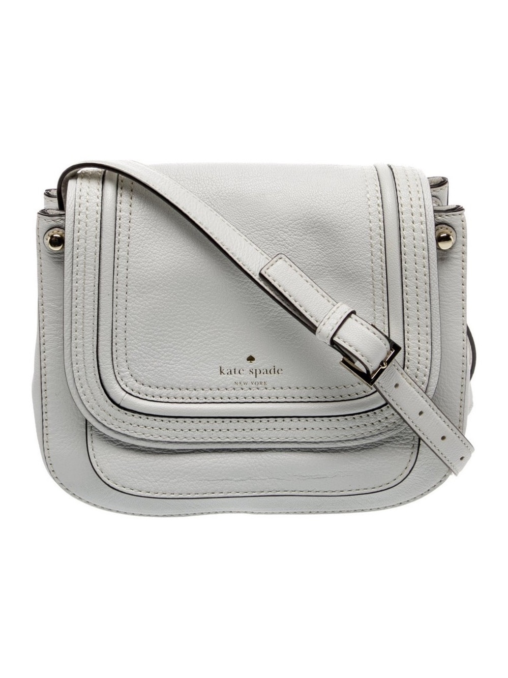 Kate Spade Small Leather Messenger Crossbody Purse Bag
